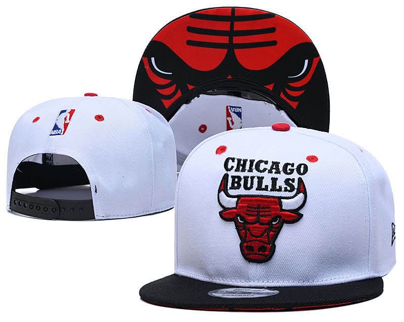 2022 NBA Chicago Bulls Hat TX 07069